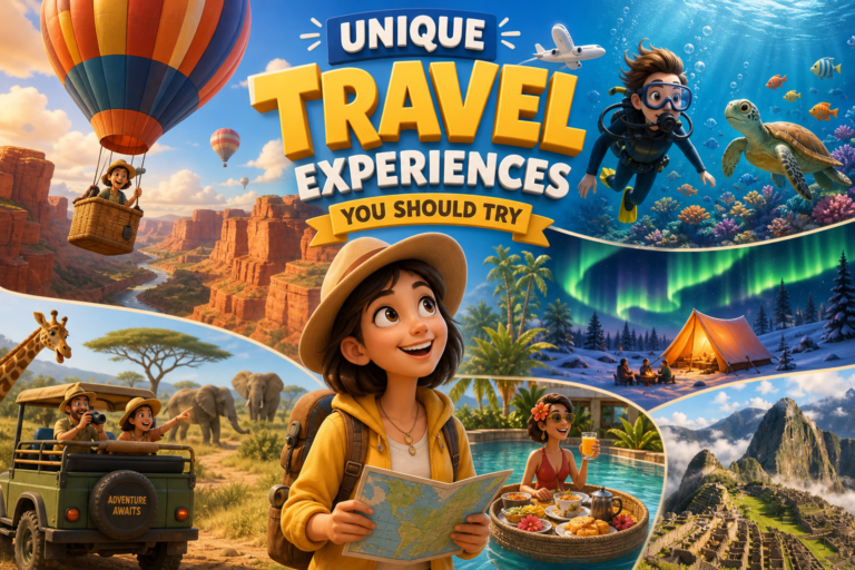 Unique Travel Experiences You Should Try