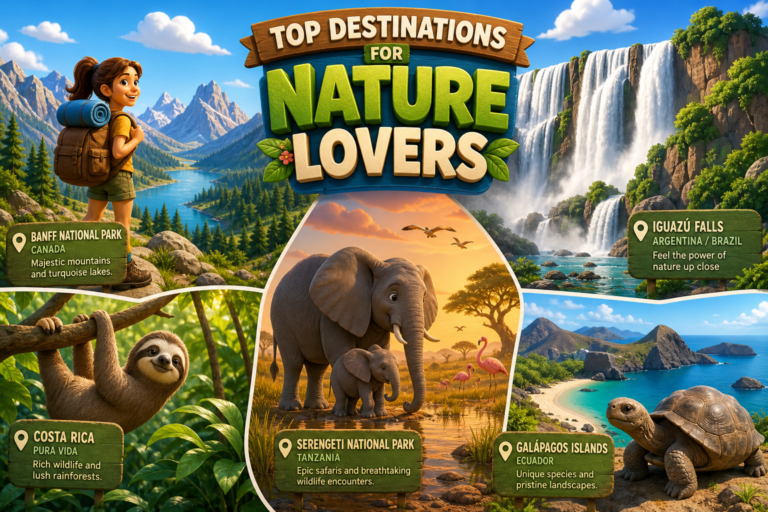 Top Destinations for Nature Lovers